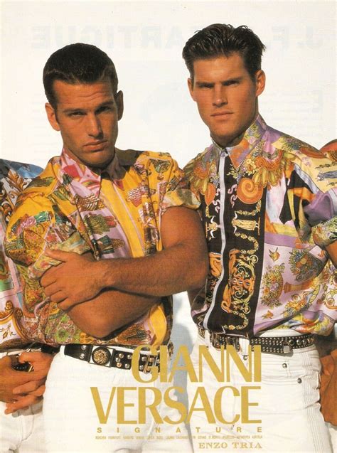 versace men 1990|versace style 1990s.